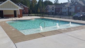 Shimmering pool